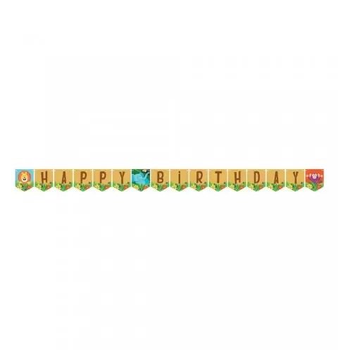 Ghirlanda savana new happy birthday