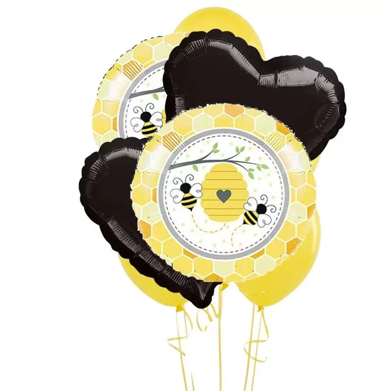 Bouquet n.9 ape bee con palloncini