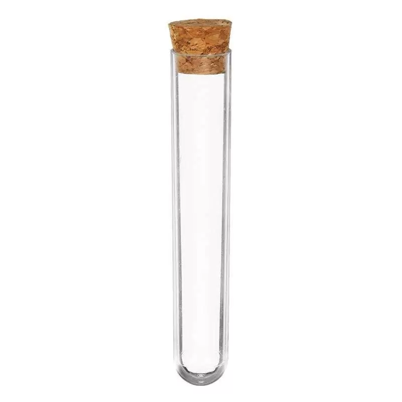 PROVETTA 11,5 CM VETRO TAPPO SUGHERO