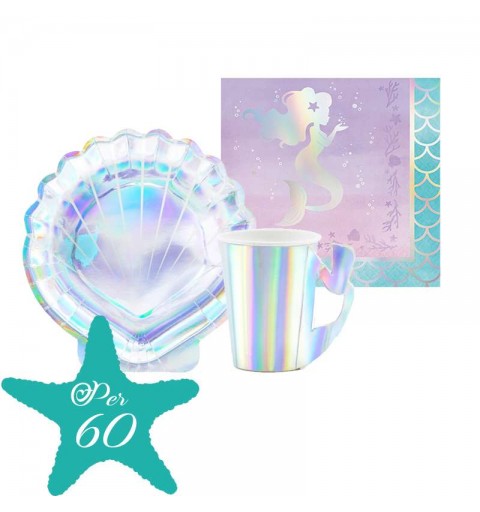 Kit n.29 mermaid sirena iridescente