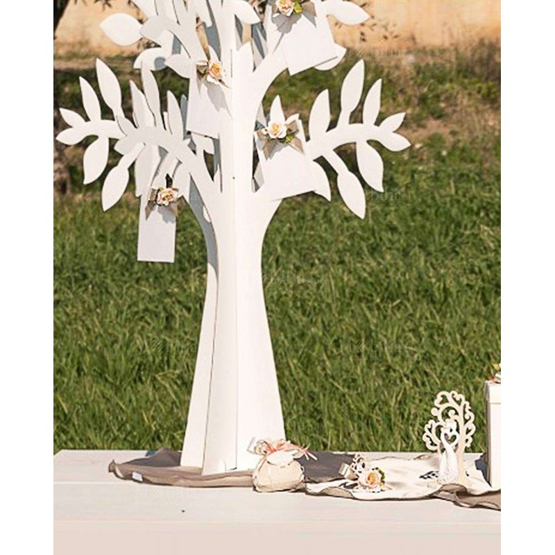 Olmo albero della vita in cartone tableau de mariage