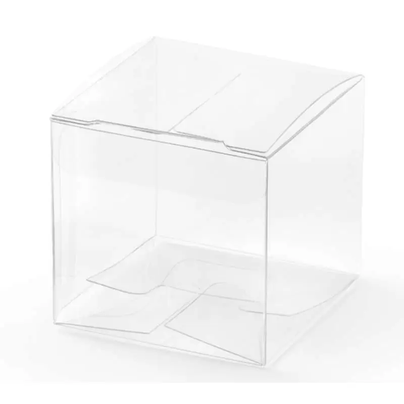 Scatolina bpx di plastica trasparente portaconfetti