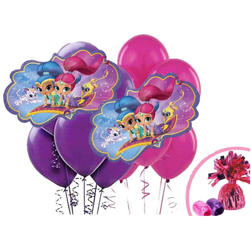 Bouquet di palloncini n.11 Shimmer and Shine