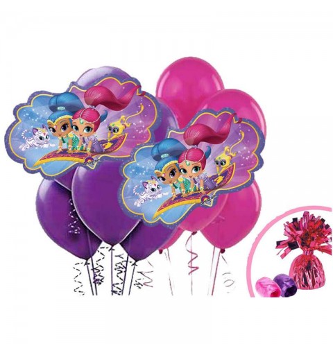 Bouquet di palloncini n.11 Shimmer and Shine