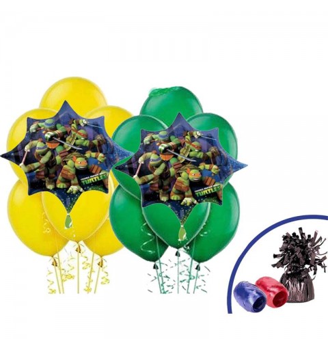 Bouquet di palloncini n.11 Tartarughe Ninja