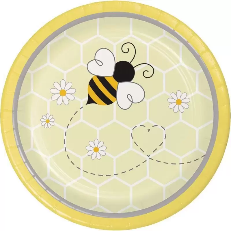 Kit n.42 ape busy bee - coordinato festa a tema