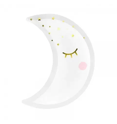 Kit n.6 little star and moon - luna nuvola e stelle