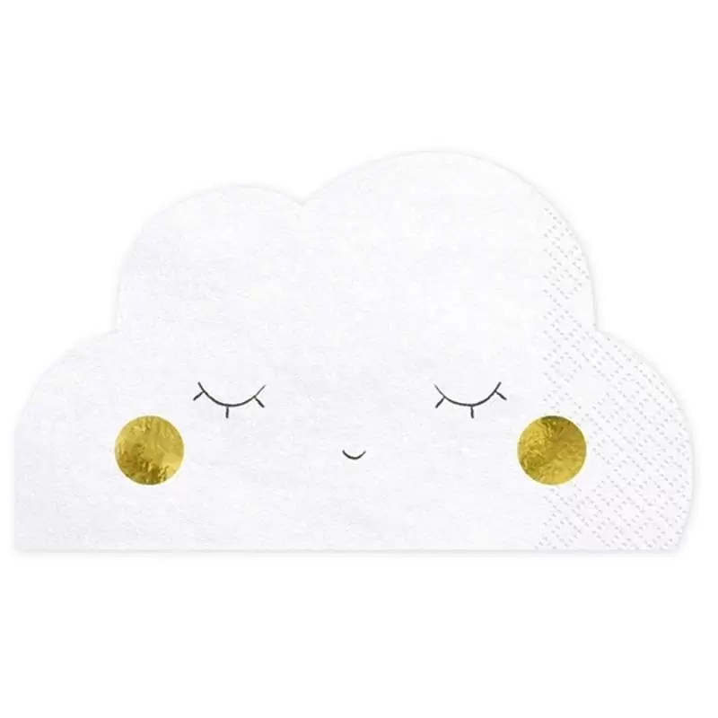 Kit n.6 little star and moon - luna nuvola e stelle