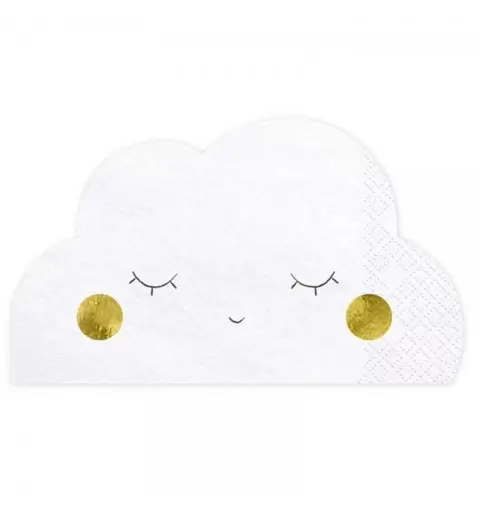 Kit n.6 little star and moon - luna nuvola e stelle