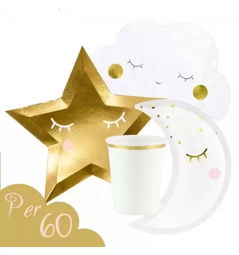 Kit n.29 little star and moon - nuvoletta