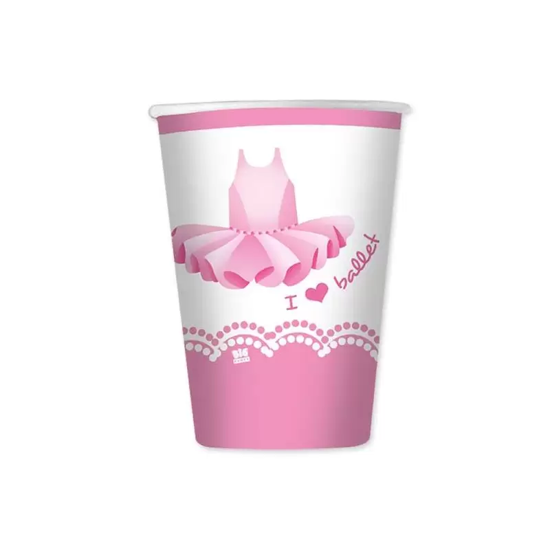 Kit n.72 I love ballet - con festa di carta