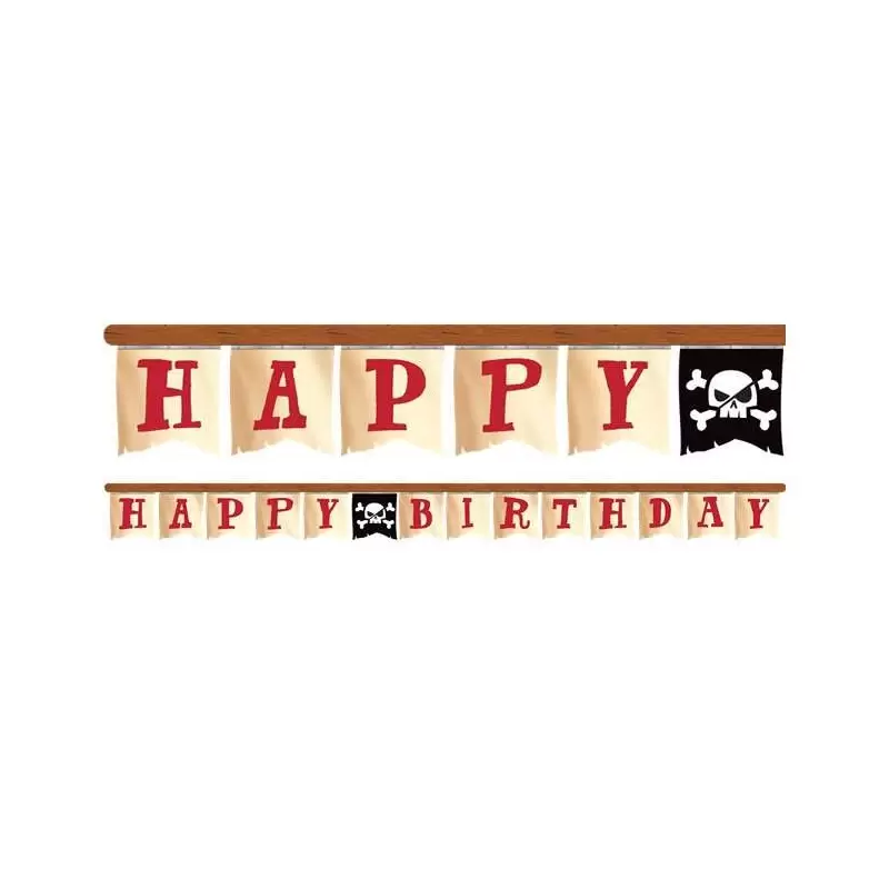 KIT N.27 PIRATI NERO – COORDINATO FESTA A TEMA