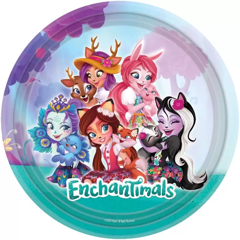 Piatti enchantimal - 8 pz