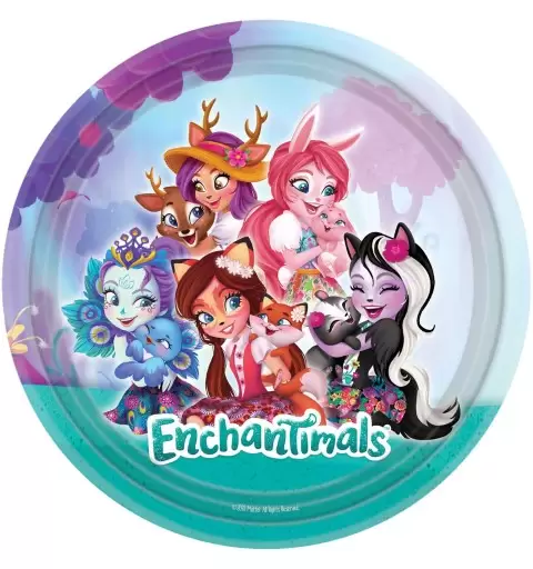 Piatti enchantimal - 8 pz