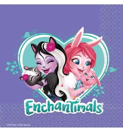 Tovaglioli enchantimal - 16 pz