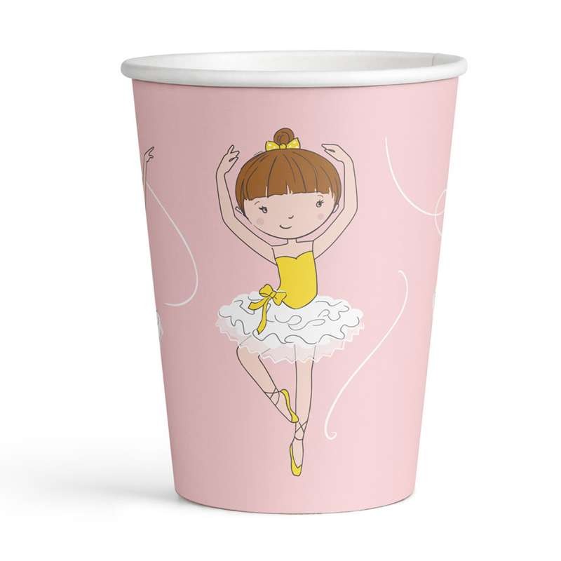 Kit n.3 piccola ballerina little dancer - coordinato festa