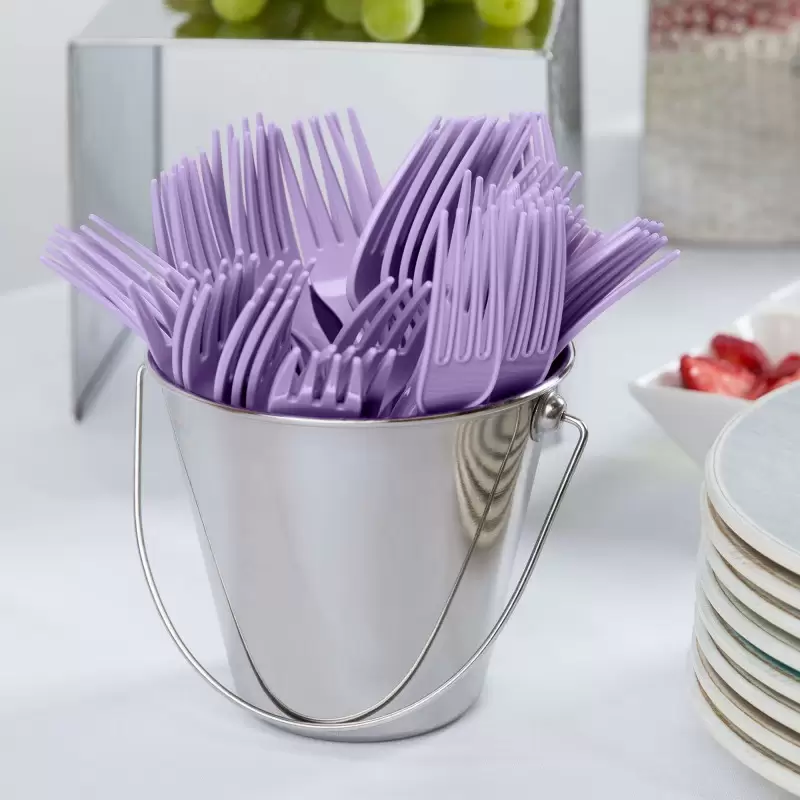 Forchette lilla glicine lavanda
