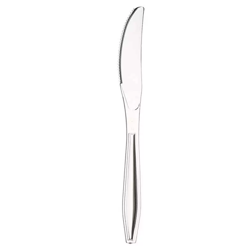 Coltelli trasparenti clear - 24 pz