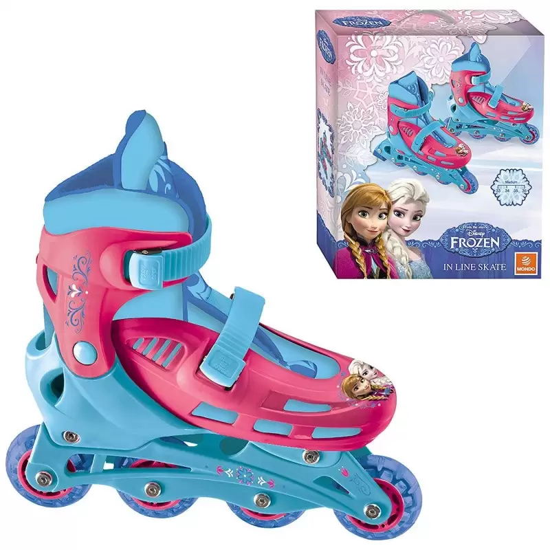 Pattini Frozen in linea 4 ruote