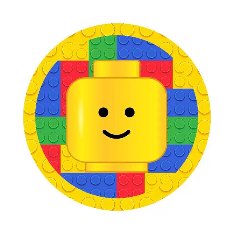Festa di carta Lego Block party - etichette e adesivi