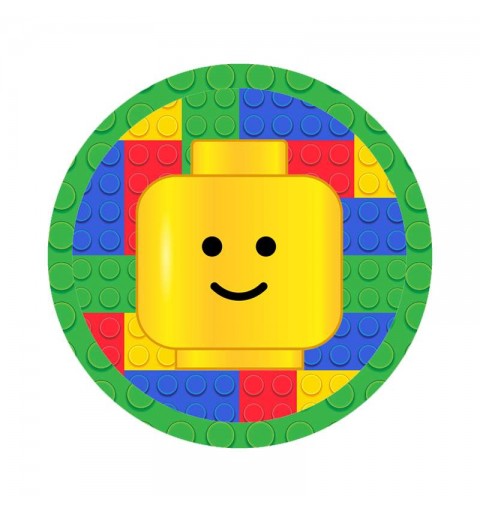 Adesivi Lego tondi