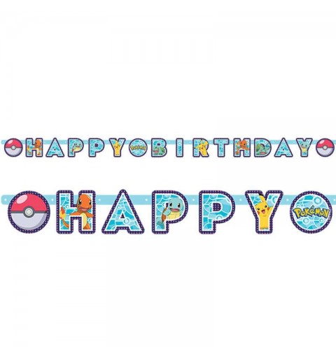 Ghirlanda Pokémon happy birthday