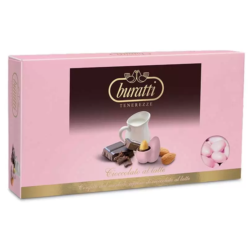 Confetti Buratti tenerezze al latte rosa - 1 kg