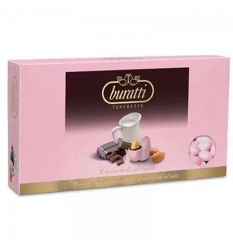 Confetti Buratti tenerezze al latte rosa - 1 kg