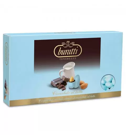 Confetti Buratti tenerezze al latte azzurre