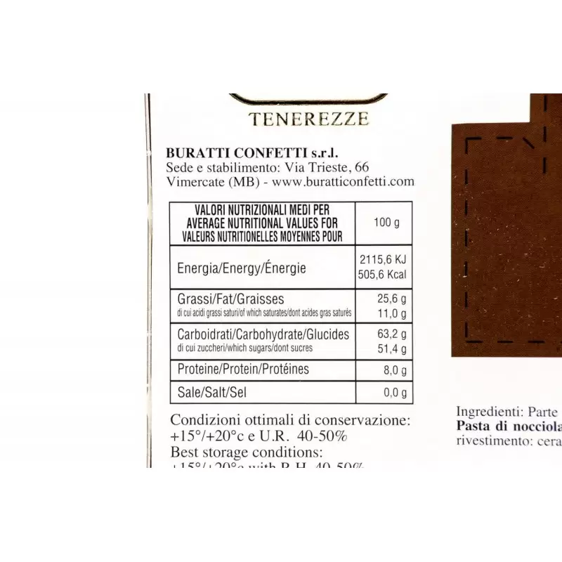 Confetti Nut cream gianduia - 1 kg