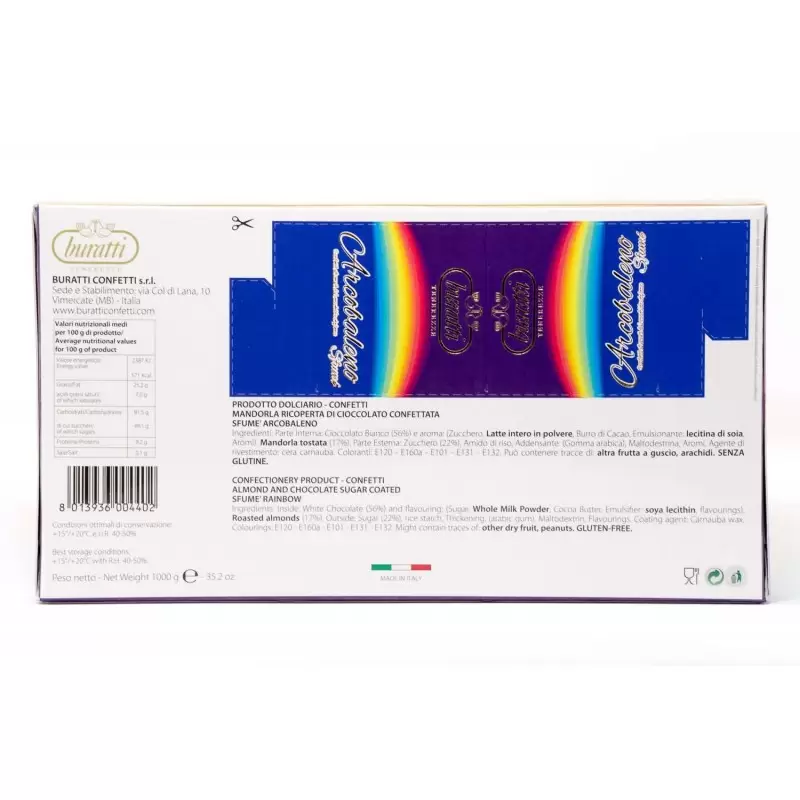 Confetti Buratti arcobaleno