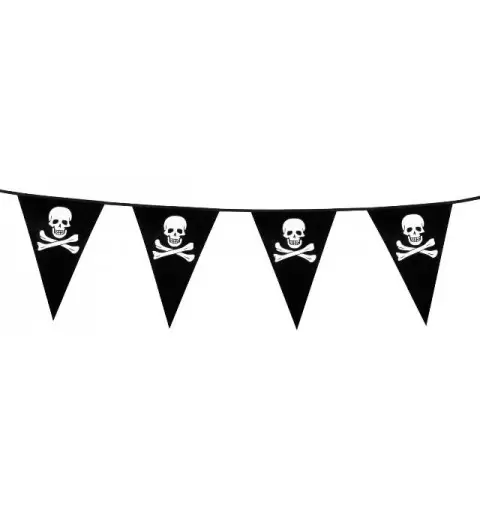 FESTONE BANDIERINE FESTA A TEMA PIRATI