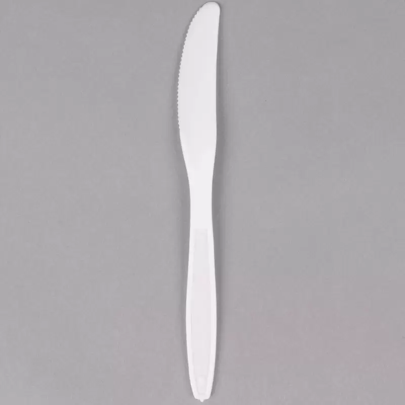 Coltelli bianchi plastica resistente