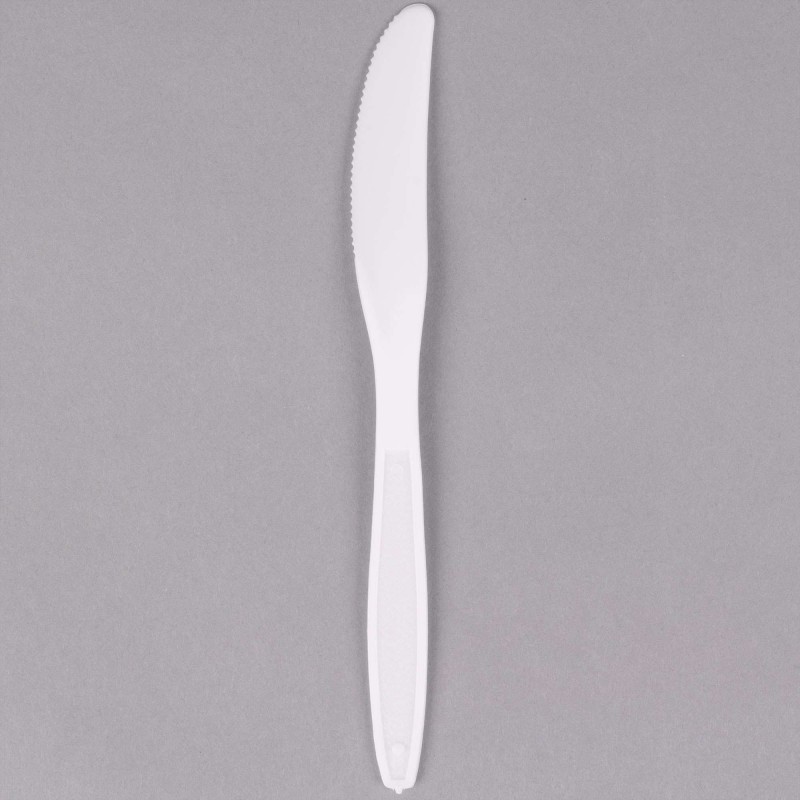 Coltelli bianchi plastica resistente