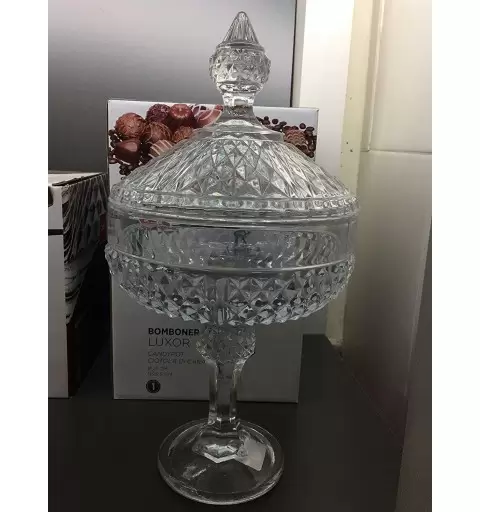 Portaconfetti di vetro porta caramelle