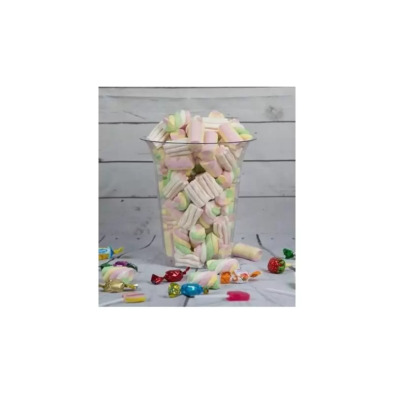 Contenitore di plastica per confetti e caramelle
