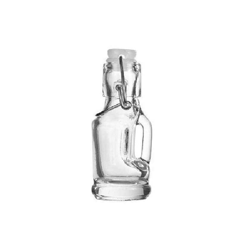 Mini bottiglia di vetro con tappo