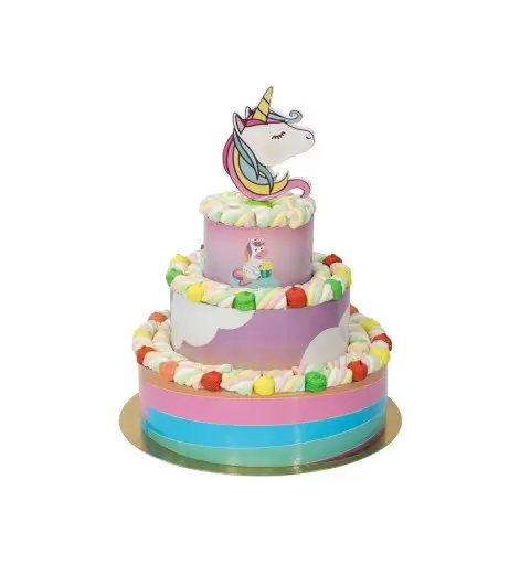 Torta marshmallow unicorno
