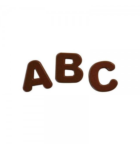Stampo lettere dell'alfabeto in silicone