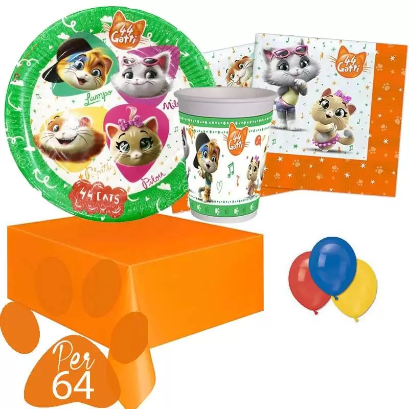 Festa a tema 44 gatti per bambini