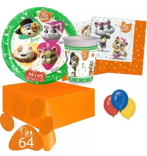 Festa a tema 44 gatti per bambini