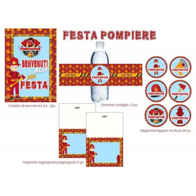 Festa di carta pompiere