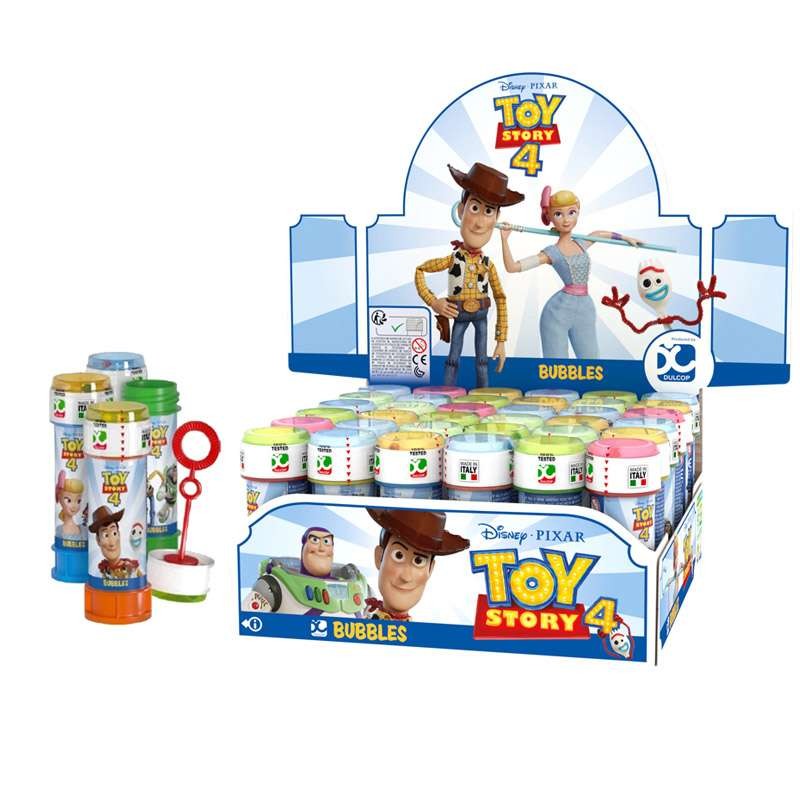 Bolle di sapone toy story 4