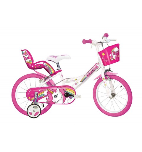 Bicicletta unicorno per bambina 14"