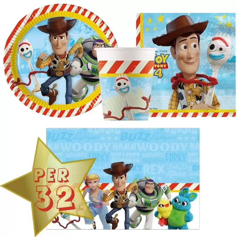 Compleanno tema Toy Story 4 per 32 bambini