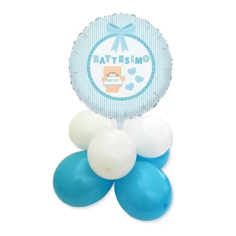 Centrotavola palloncini battesimo