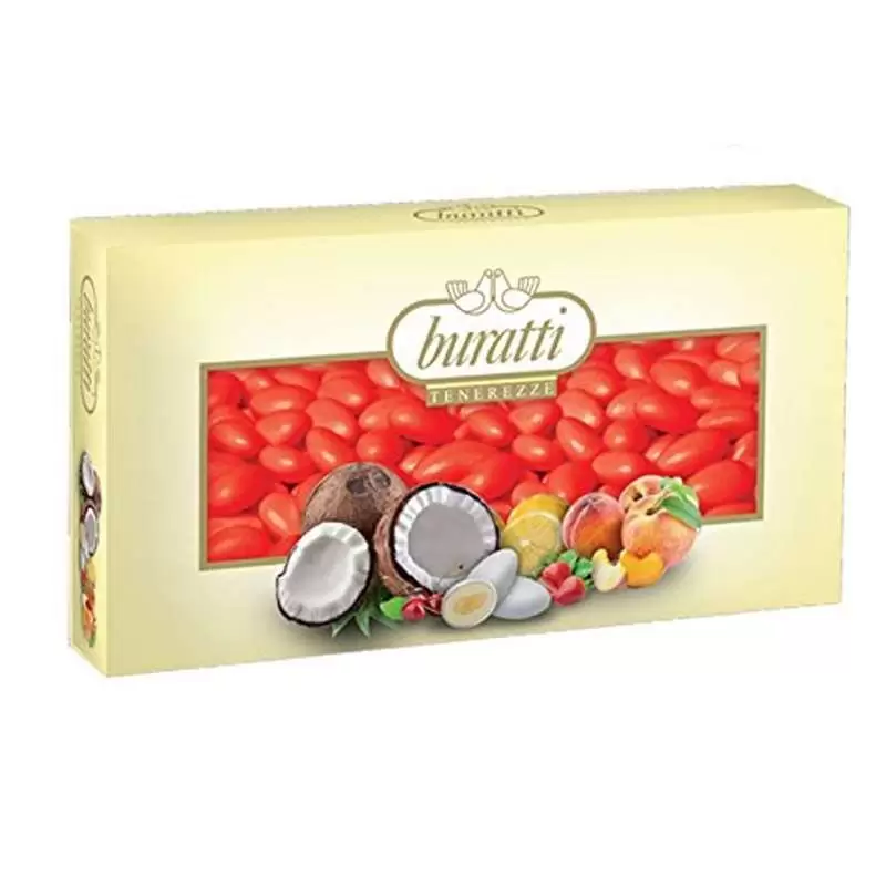 Confetti Buratti rossi frutta