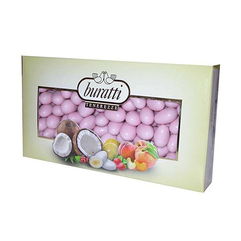 Confetti Buratti frutta rosa