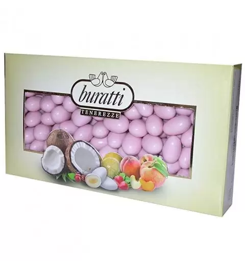 Confetti Buratti frutta rosa
