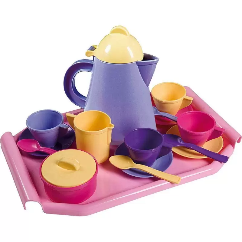 Servizio da tè di plastica